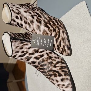 Aquatalia Fur Ankle Boots